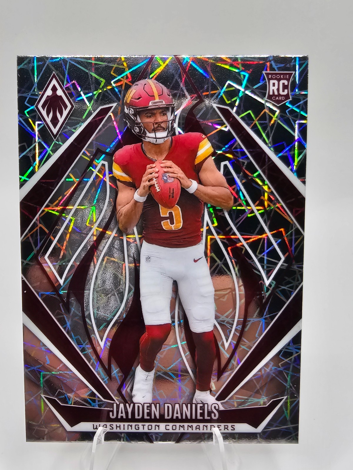 2024 Phoenix Jayden Daniels Lazer Rookie RC Washington Commanders #198