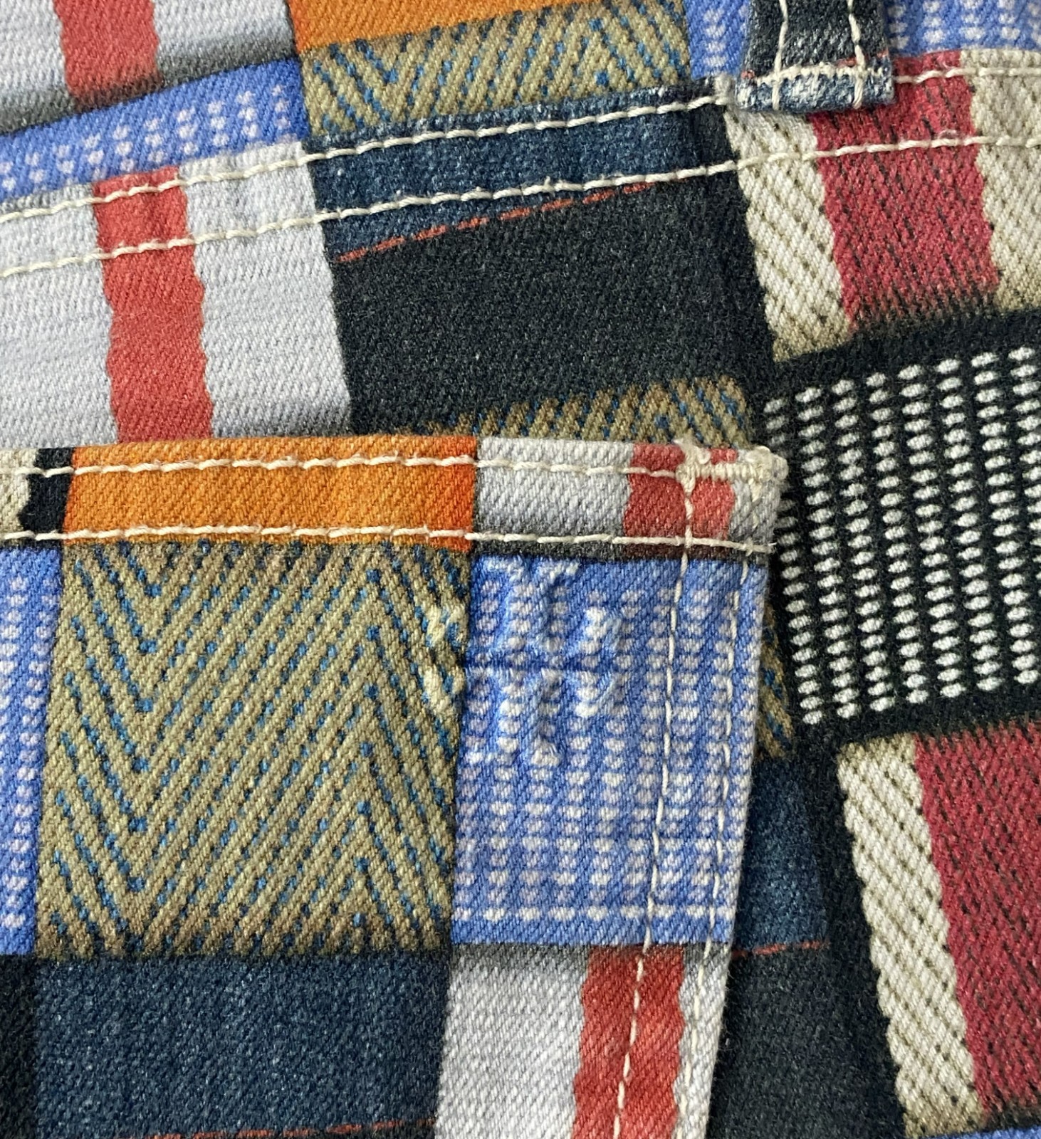 Tory Burch-Runway Collection-Patchwork Cropped St… - image 22