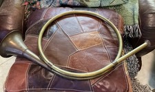 Vintage Antique Large Brass French Horn Bugle Fox Hunting Decor Large 20x12 12 Vintage Antique Large Brass French Horn Bugle Fox Hunting Decor Large 20x12 12