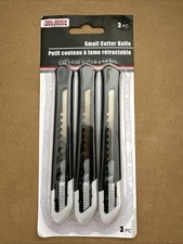 Tool Bench Hardware Disposable Utility Razors Pack of 3 (186561). Free Shipping.