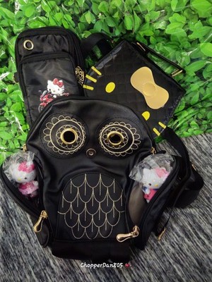 Hello Kitty Black/Gold Theme Bundle     Owl   Phone   Hand Bags   Figurines