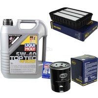 Inspektionskit Filter Liqui Moly ÖL 5L 5W-40 FüR Mitsubishi Lancer Viii