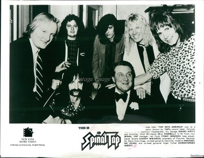 1984 Photo Tony Hendra Patrick Mcnee David Kaffi This Is Spinal Tap Movies 8x10