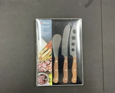Wusthof Three Piece Plum Charcuterie Knife Set - NEW in the SHRINK WRAP
