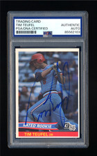 TIM TEUFEL SIGNED 1984 DONRUSS RATED ROOKIE CARD PSA/DNA AUTO MINNESOTA TWINS