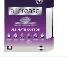 AllerEase Zippered Mattress Protector Bed Bug...