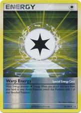 Warp Energy - 95/100 - Pokemon Stormfront Reverse Holo Rare LP