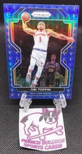2021-22 Panini Prizm OBI TOPPIN Nba 75th Anniversary Silver Knicks Pacers NBA 