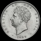Photo of a 1829 Great Britain Half Crown (1816-1837) from an eBay listing that sold on Jun 18, 2026