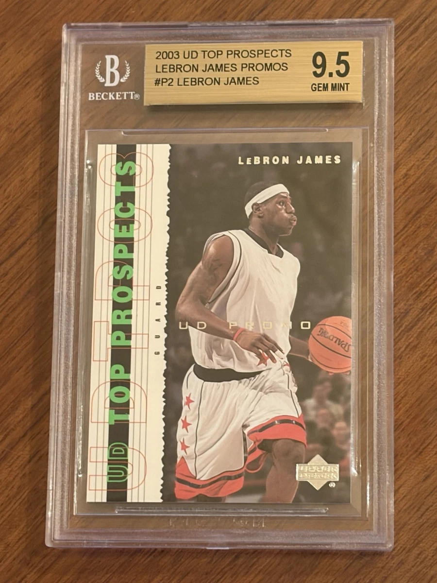 LeBron James Grade 9.5 Basketball Rookie Sports Trading Cards