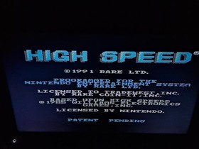 Nintendo NES Spiel High Speed Flipper  Funktion getestet