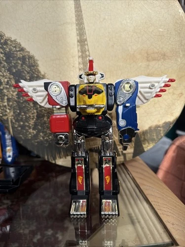 Vintage Power Rangers Deluxe Ninja Megazord 1995 Mighty Morphin Bandai Figure 8"