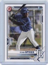 2021 Bowman Draft - #BD-63 Ryan Spikes (RC)