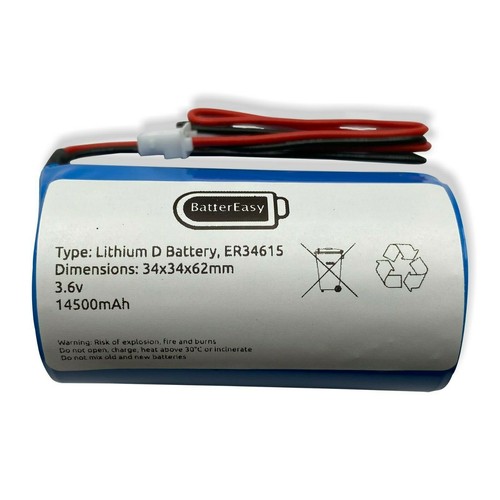 Akku von For-Visonic Powermax 3,6V Sirene Alarm MCS-730, MCS-710 MCS-720