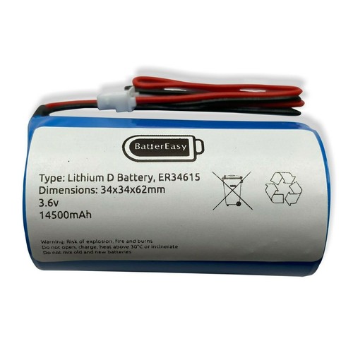 Batterie For-Visonic Powermax 3.6V Sirene Alarm MCS-730, MCS-710 MCS-720 - Bild 1 von 1