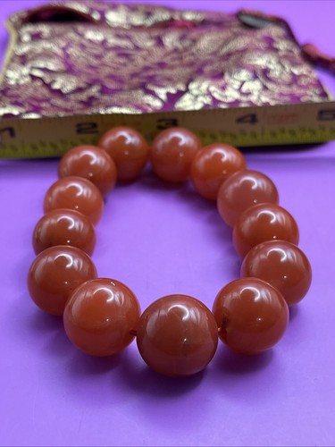 South Red Agate Bracelet - Picture 1 of 4