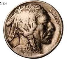 1916 Buffalo Nickel ~ Choice XF/AU ~ Better Date!