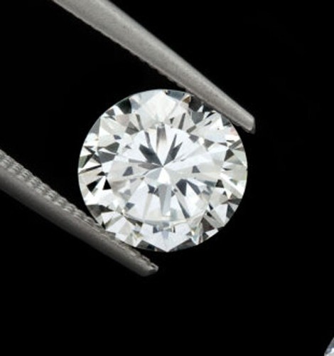White Rounded Diamond 1 Pcs White Diamond Round Cut 0.40 Ct APPROX Natural VVS1 D Grade Loose ...