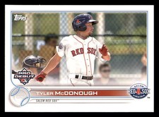 2022 Topps Pro Debut Tyler McDonough #PD-129  Salem Red Sox
