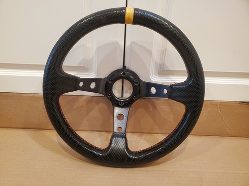 D1 Spec 3mm Steering Wheel Deep Jdm Japan Vertex Momo Nardi 240sx Ae86 Eg6 Dc2 Ebay