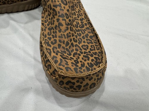 Kim Rogers Leopard Print Low Cut Size 8.5 Boots, Animal Print, Ultra Comfort - Picture 6 of 9