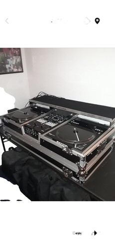 Odyssey CTBC2048 Carpeted Portable Pro DJ Work Table w Odyssey CTBC2048 Carpeted Portable Pro DJ Work Table w