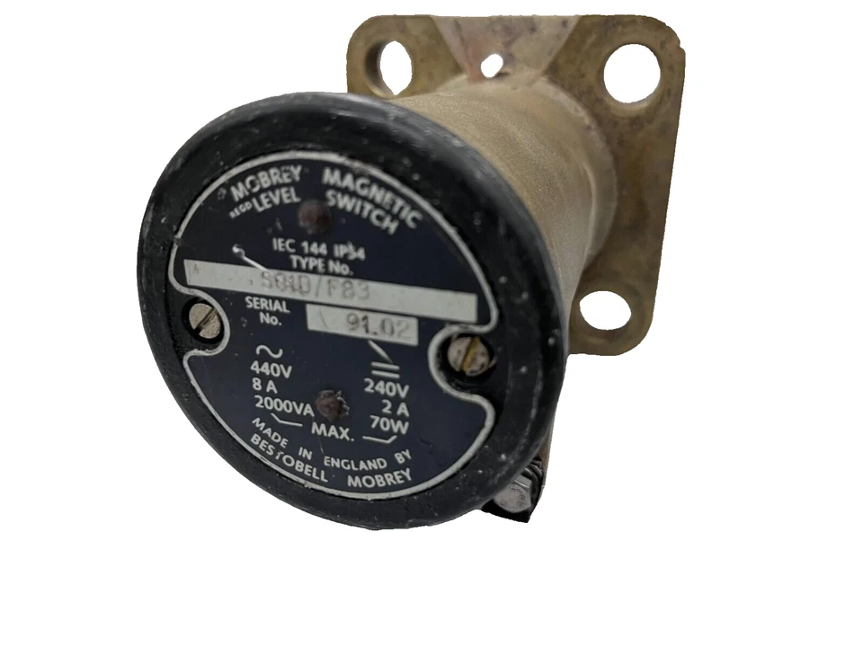 Bestobell Mobrey S01D/F83 Bronze Horizontal Level Switch S01DF83 18 bar - Image 3 of 3