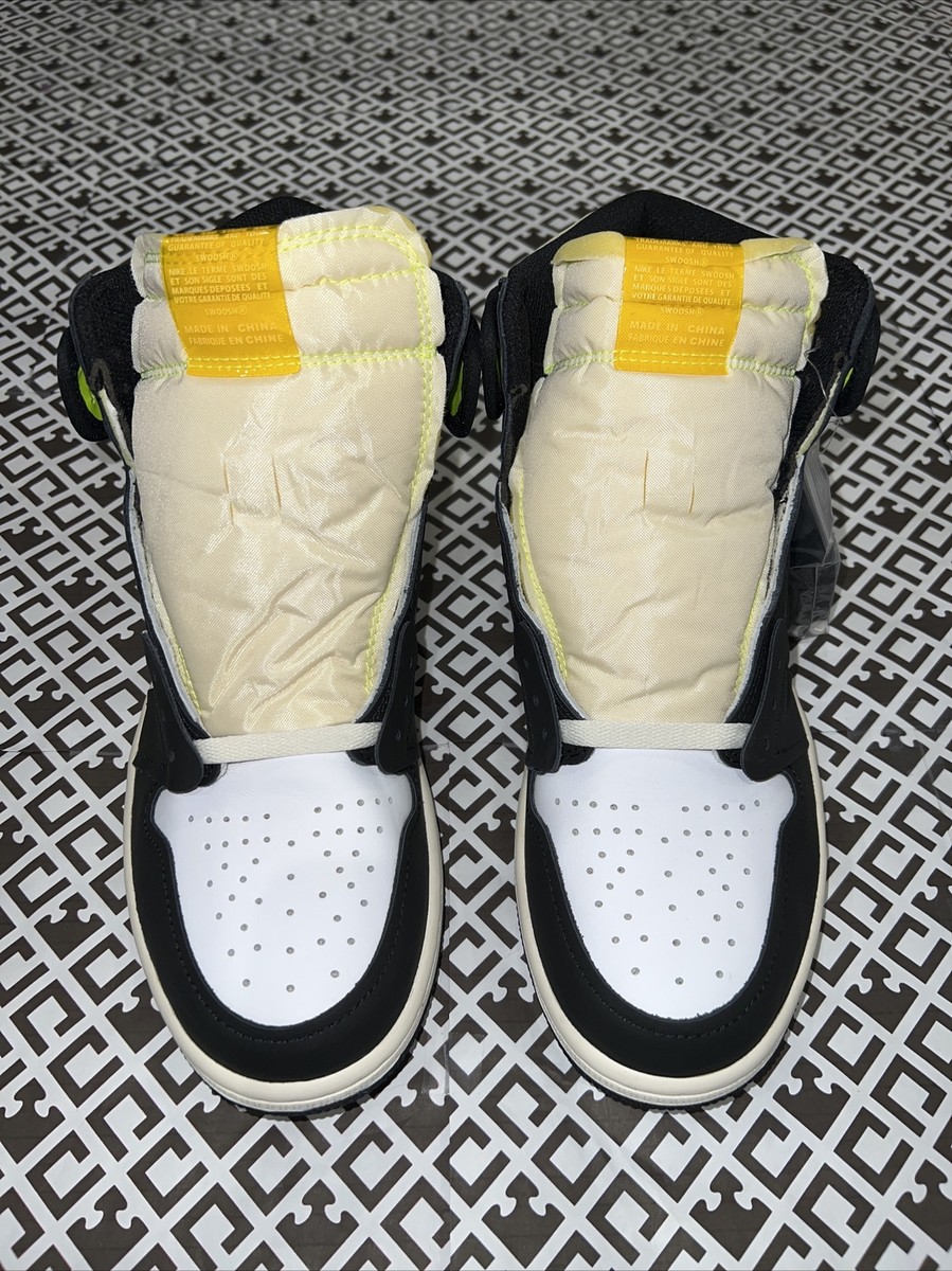 Nike Air Jordan 1 Retro High OG White Volt US Men Size 10 SPB SJ 325092 Jordan 1 Retro High OG Volt for Sale | Authenticity  main image 3