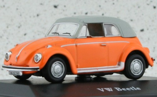 VW Volkswagen Käfer / Beetle - orange - Cararama 1:72 - Picture 2 of 6