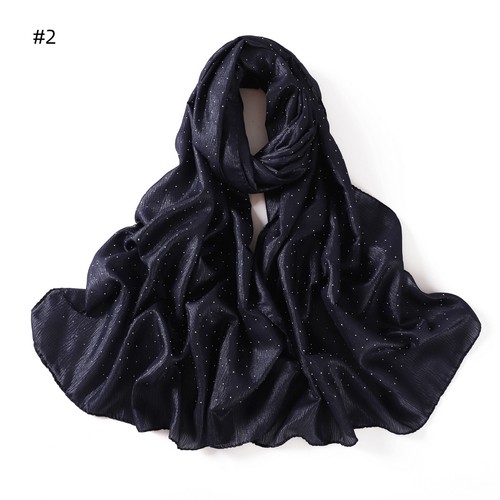 Islamic Long Scarf Women Hijab Shawl Head Wrap Muslim Turban Headscarf Scarves - Picture 11 of 30