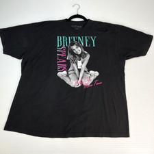 Britney Spears Shirt Men XXL Spell Out Baby One More Time Graphic Party Core Go