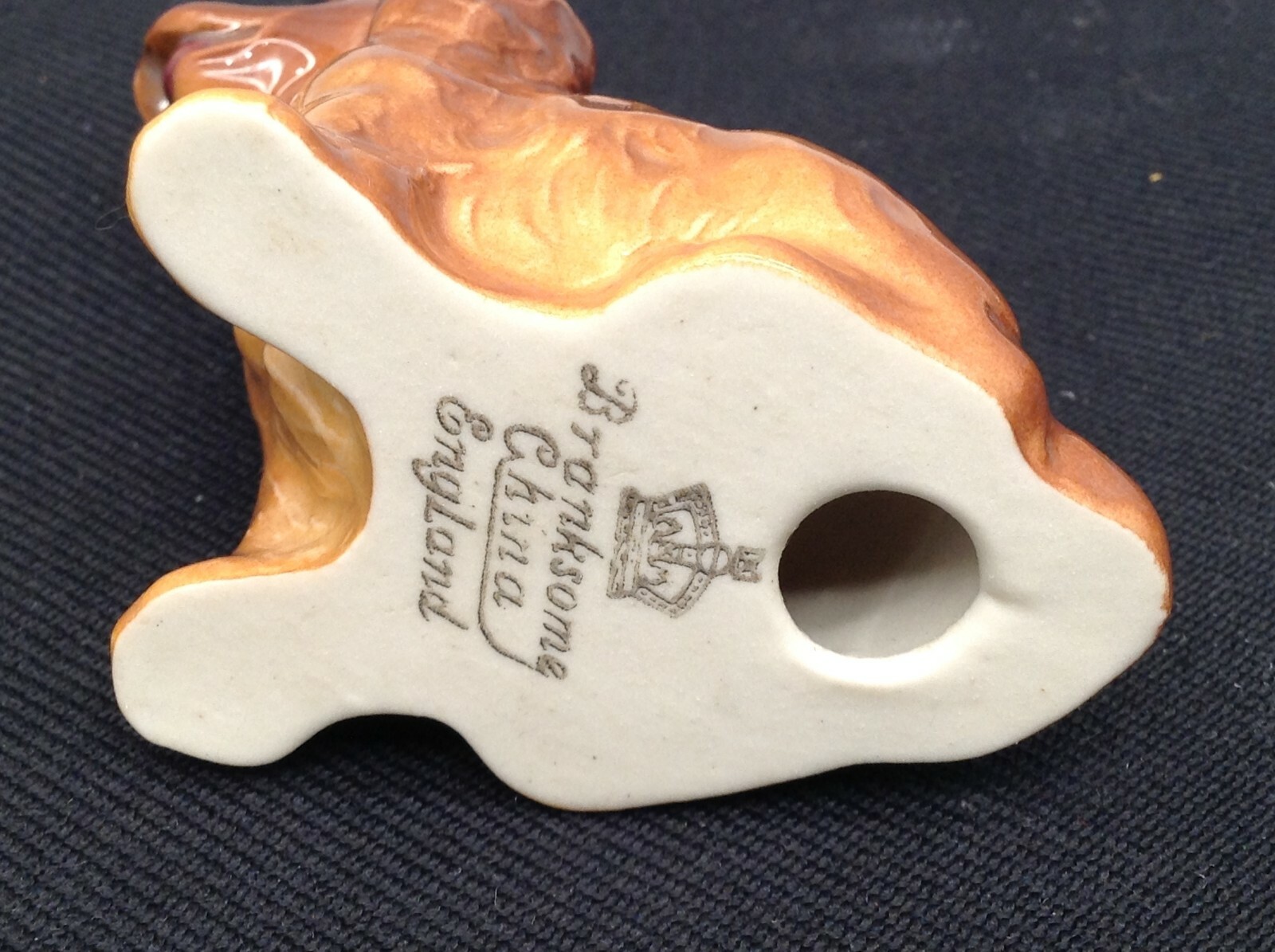 Lovely Very Rare Branksome Pottery Cocker Spaniel Figurine Made In