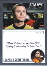 2020 STAR TREK TOS ARCHIVES & INSCRIPTIONS #35 Captain Christopher Var. 16 of 16