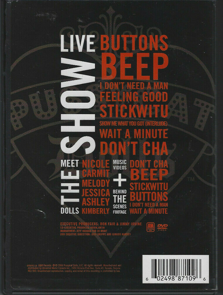 Pussycat Dolls LIVE FROM LONDON- PCD (DVD, 2005) 602498871096| eBay