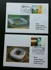 Germany FIFA 2006 Stadium 2006 (FDC pair) *addressed