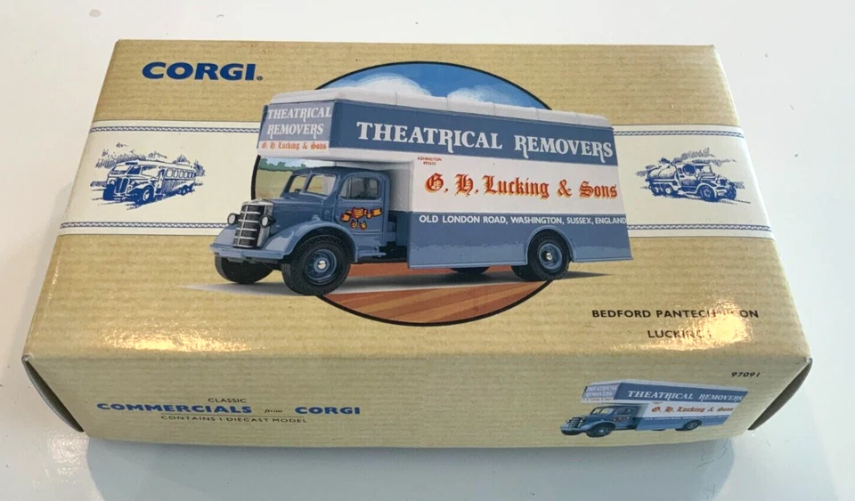 CORGI "Theatrical Removers" - Mint cond. Model no.97091 + COA - 1:50 Scale BNIB - Image 2 of 4