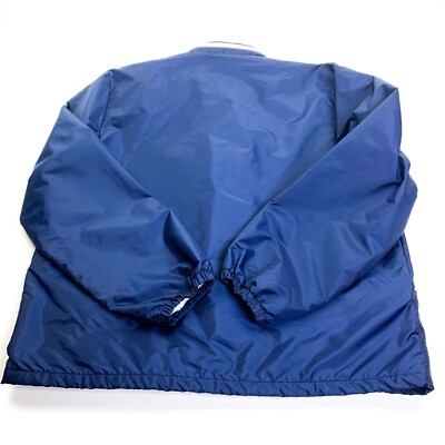 Vintage AQUA SHEEN Full Zip WindBreaker Jacket Mens Medium Blue