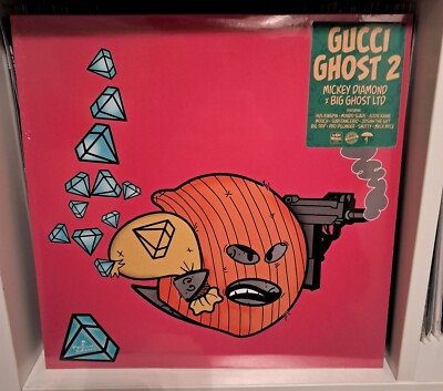 Mickey Diamond x Big Ghost LTD    Gucci Ghost II - Frozen Blue Vinyl