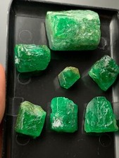 55 Carats Natural Emerald rough lot faceted grade from Swat Pakistan