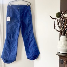 Vintage Edelweiss Blue Ski Snowboard Pants  Woman  s Size 4