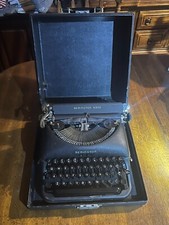 Working Vintage REMINGTON RAND Typewriter With Case thumbnail