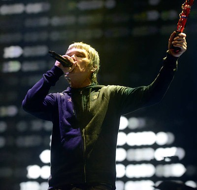 Ian Brown of The Stone Roses at the 2013 Coachella Valley Music & - Old Photo 3
