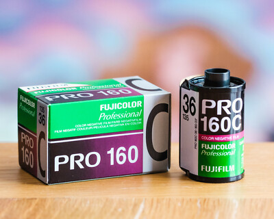 1x roll FUJI PRO 160C 35mm/36exp RARE DISCONTINUED!! exp:2010
