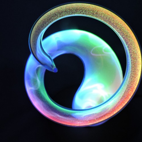 Lumisource Electra Spiral Sculptured Plasma Motion Art Lamp Light Corded Tested - Picture 10 of 21