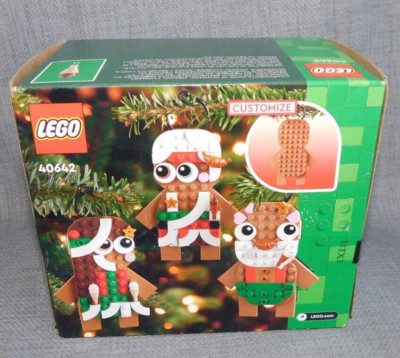 LEGO 40642 Gingerbread Ornaments New