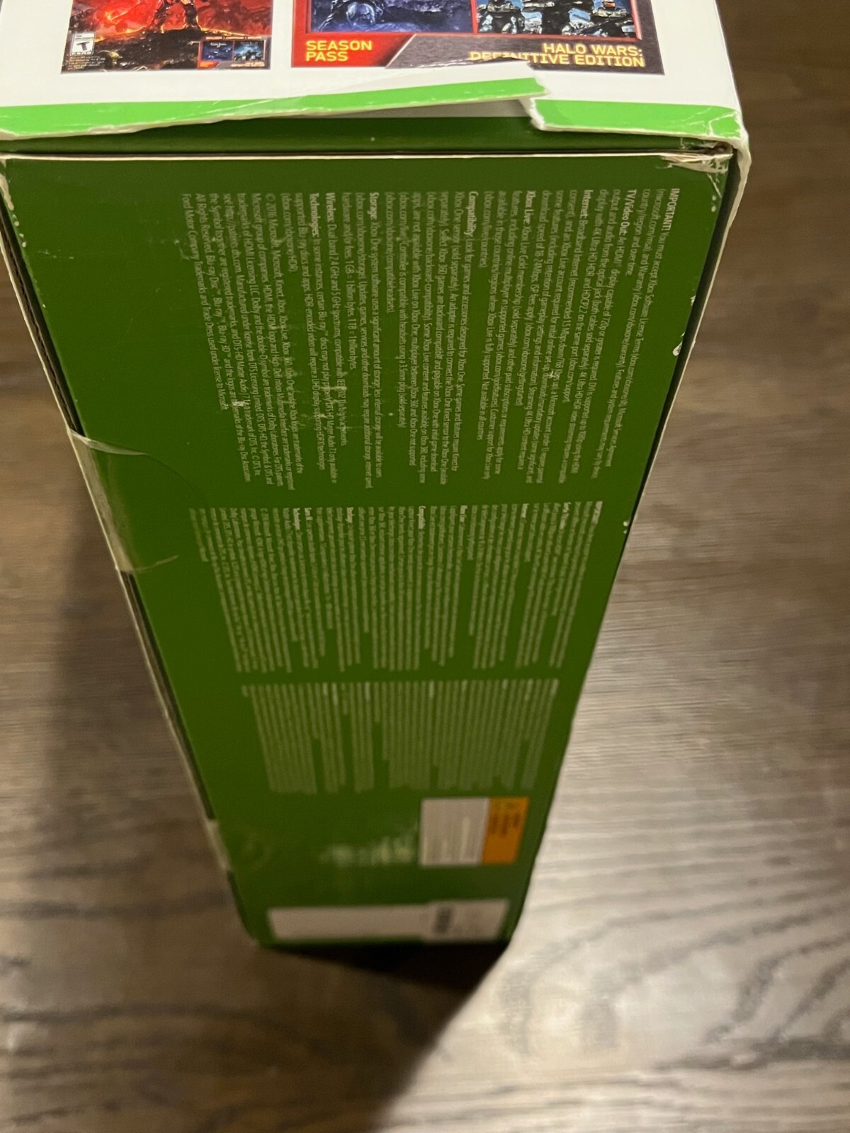 Microsoft Xbox One S 1TB White Console Halo Wars 2 Ultimate Edition 🔥