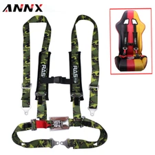 4-Point RASTP Car Auto Racing Sport Seat Belt Harness Strap Universal