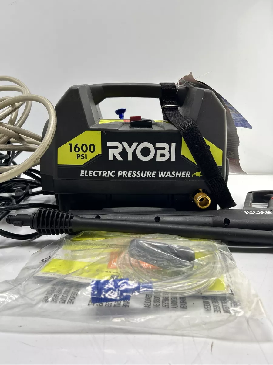 Ryobi RY141612 Cold Water Pressure Washer Black Untested