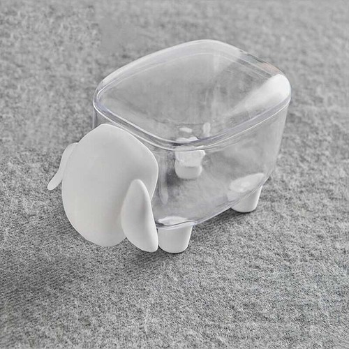 Caja de Almacenamiento Ovejas Transparente Palillo de Dientes Clip Dulce Escritorio Organizador Caja Estuche Pequeño - Imagen 5 de 14