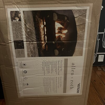 Allen & Roth 24-in 55000-BTU Dual Vented Gas Fireplace Logs | eBay